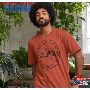 Sa Calobra Stats Organic Cotton Tshirt Unisex